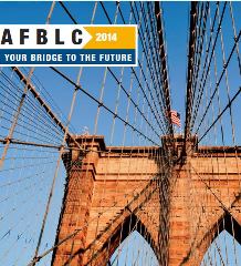 A photo of the Brooklyn Bridge AFBLC 2014: Your Bridge to the Future